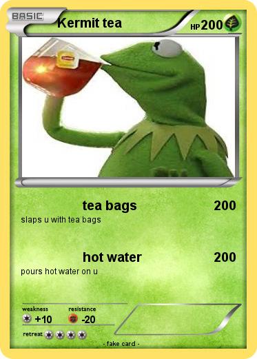 Pokemon Kermit tea