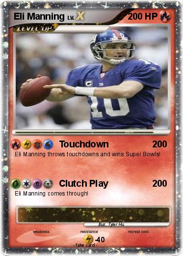 Pokemon Eli Manning