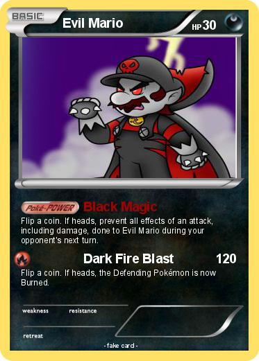 Pokemon Evil Mario