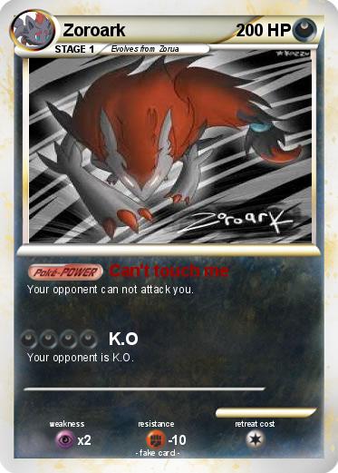 Pokemon Zoroark