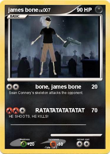 Pokemon james bone