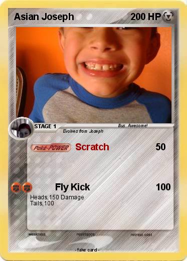 Pokemon Asian Joseph