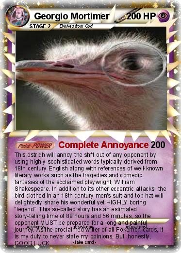 Pokemon Georgio Mortimer