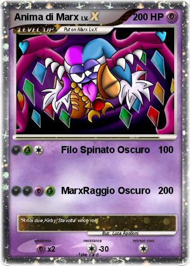 Pokemon Anima di Marx