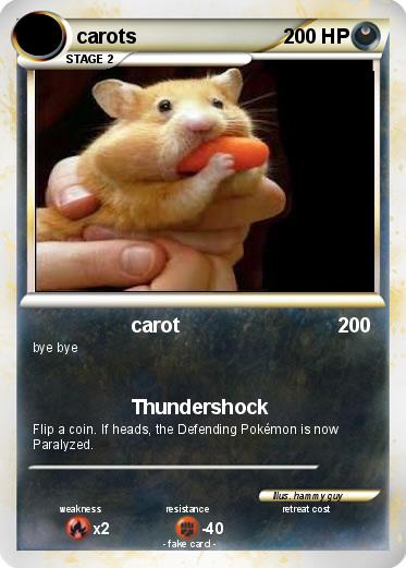 Pokemon carots