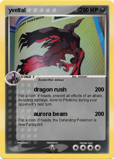 Pokemon yveltal