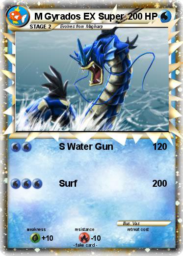 Pokemon M Gyrados EX Super