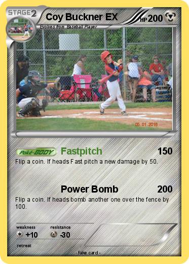 Pokemon Coy Buckner EX