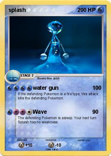Pokemon splash
