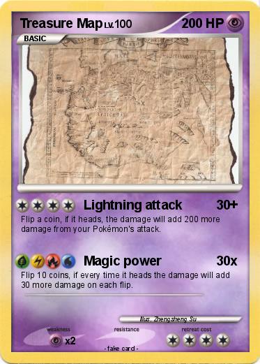 Pokemon Treasure Map