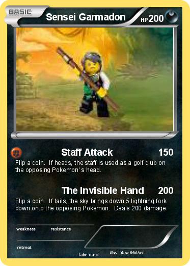 Pokemon Sensei Garmadon