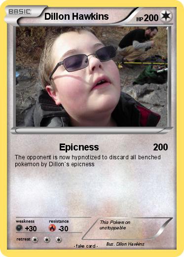 Pokemon Dillon Hawkins