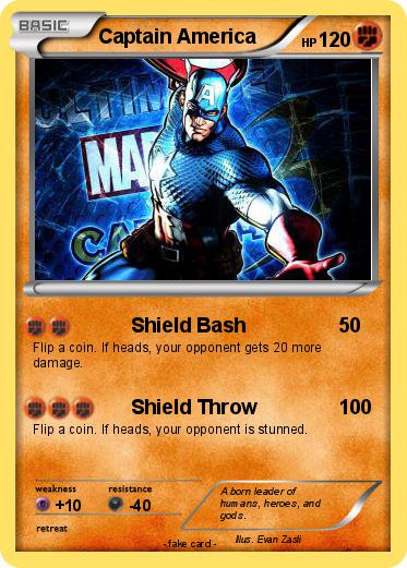 Pokemon Captain America