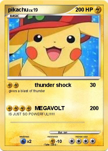 Pokemon pikachu
