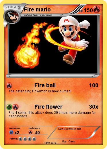 Pokemon Fire mario