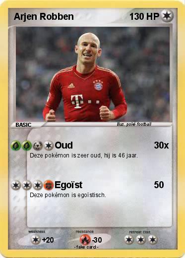 Pokemon Arjen Robben