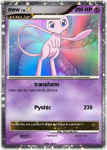 Pokemon mew