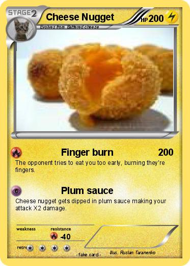 Pokemon Cheese Nugget