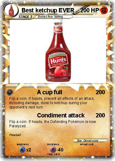 Pokemon Best ketchup EVER