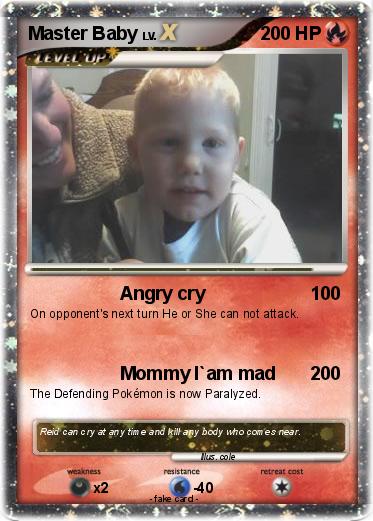 Pokemon Master Baby