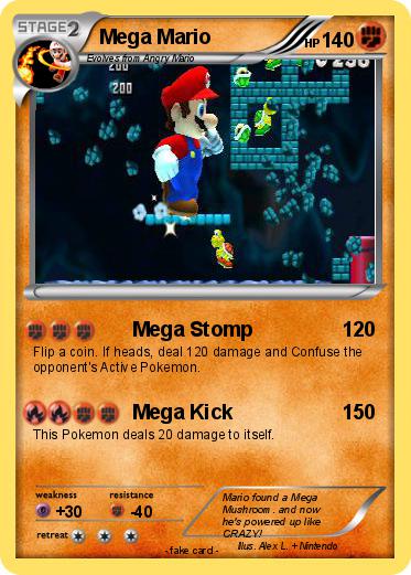 Pokemon Mega Mario