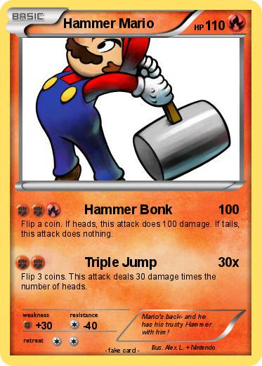 Pokemon Hammer Mario