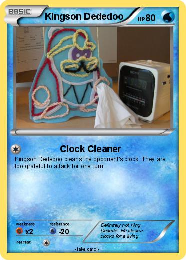 Pokemon Kingson Dededoo