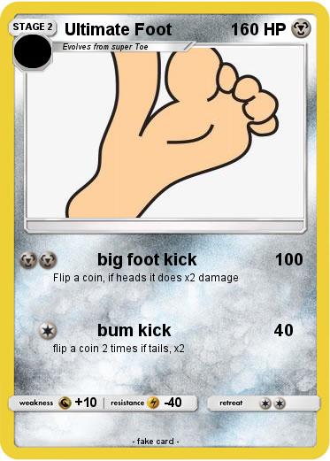 Pokemon Ultimate Foot