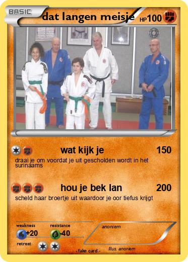 Pokemon dat langen meisje