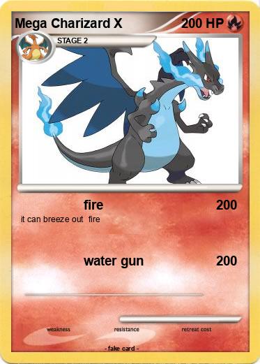 Pokemon Mega Charizard X