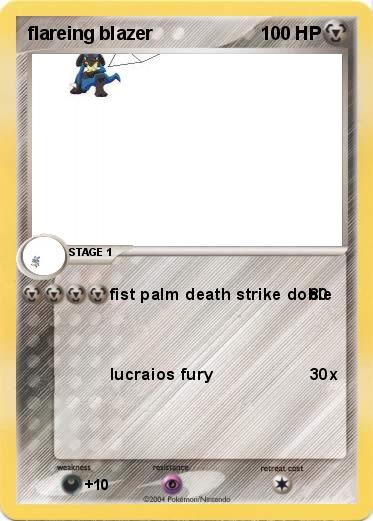 Pokemon flareing blazer