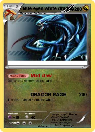 Pokemon Bue eyes white dragon