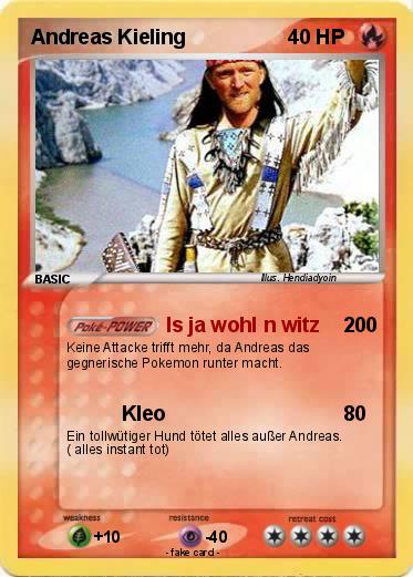 Pokemon Andreas Kieling