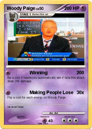 Pokemon Woody Paige