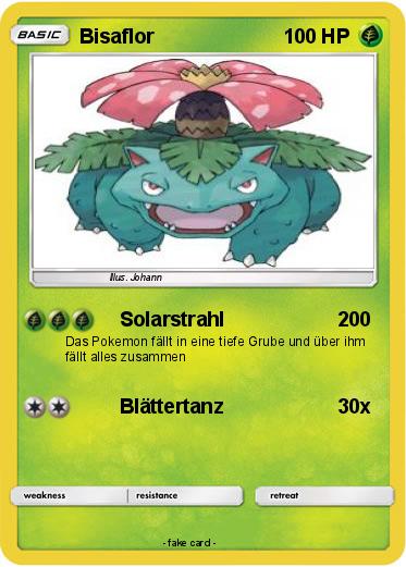 Pokemon Bisaflor
