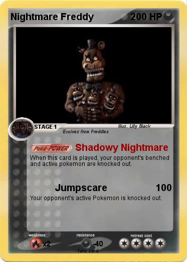 Pokemon Nightmare Freddy
