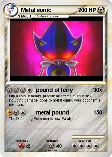 Pokemon Metal sonic