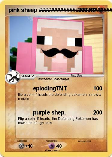 Pokemon pink sheep #################################################################################################