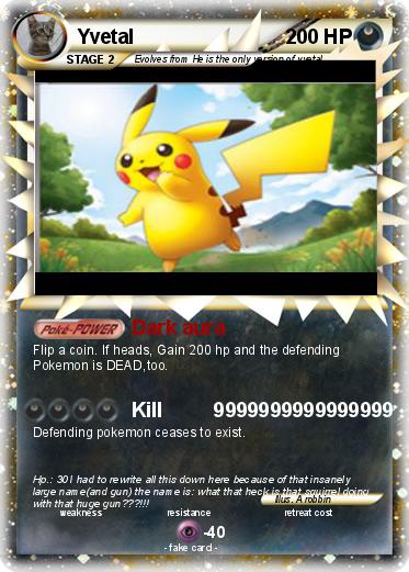 Pokemon Yvetal
