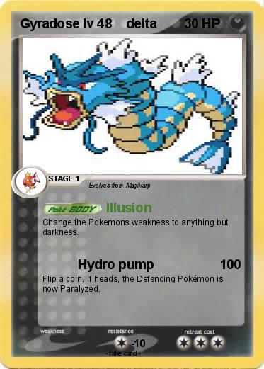 Pokemon Gyradose lv 48    delta