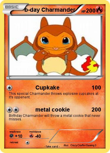 Pokemon b-day Charmander
