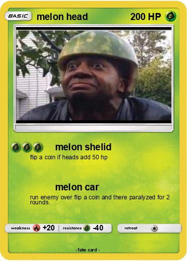 Pokemon melon head