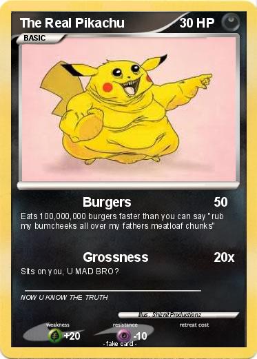 Pokemon The Real Pikachu