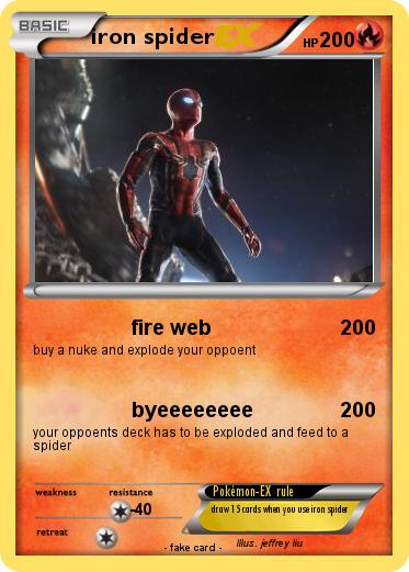 Pokemon iron spider