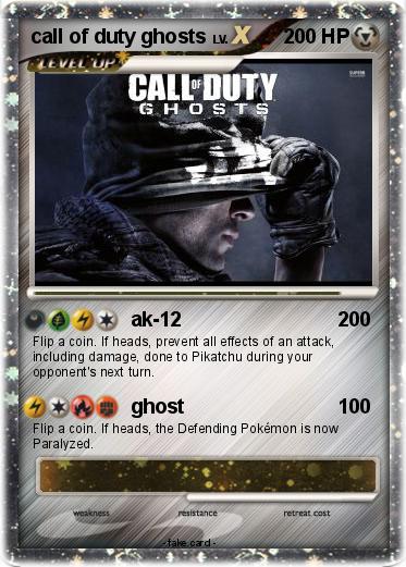 Pokemon call of duty ghosts
