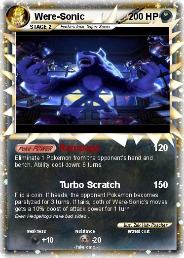Pokemon Were-Sonic
