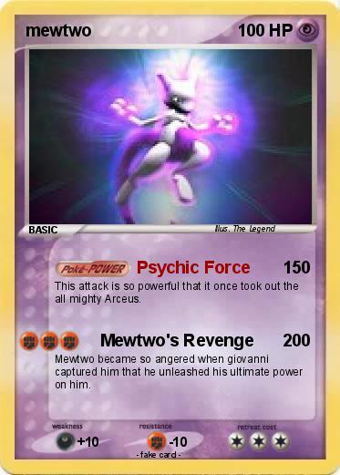 Pokemon mewtwo