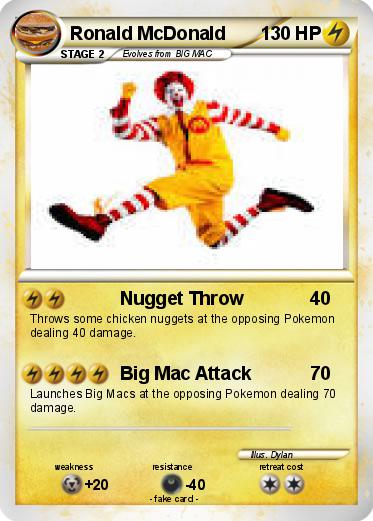 Pokemon Ronald McDonald