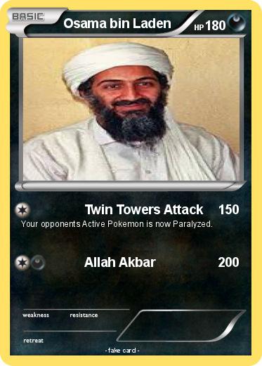 Pokemon Osama bin Laden