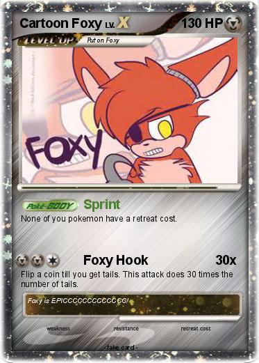 Pokemon Cartoon Foxy